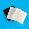 White Polyethylene Hdpe Plastic Plate Blat